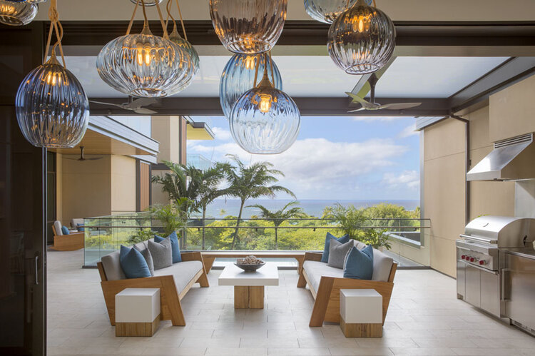 Professional Hawaiian Interior Design Services, Park Lane Condos, Honolulu, Hawaii, by Henderson Design Group Sample Design 3