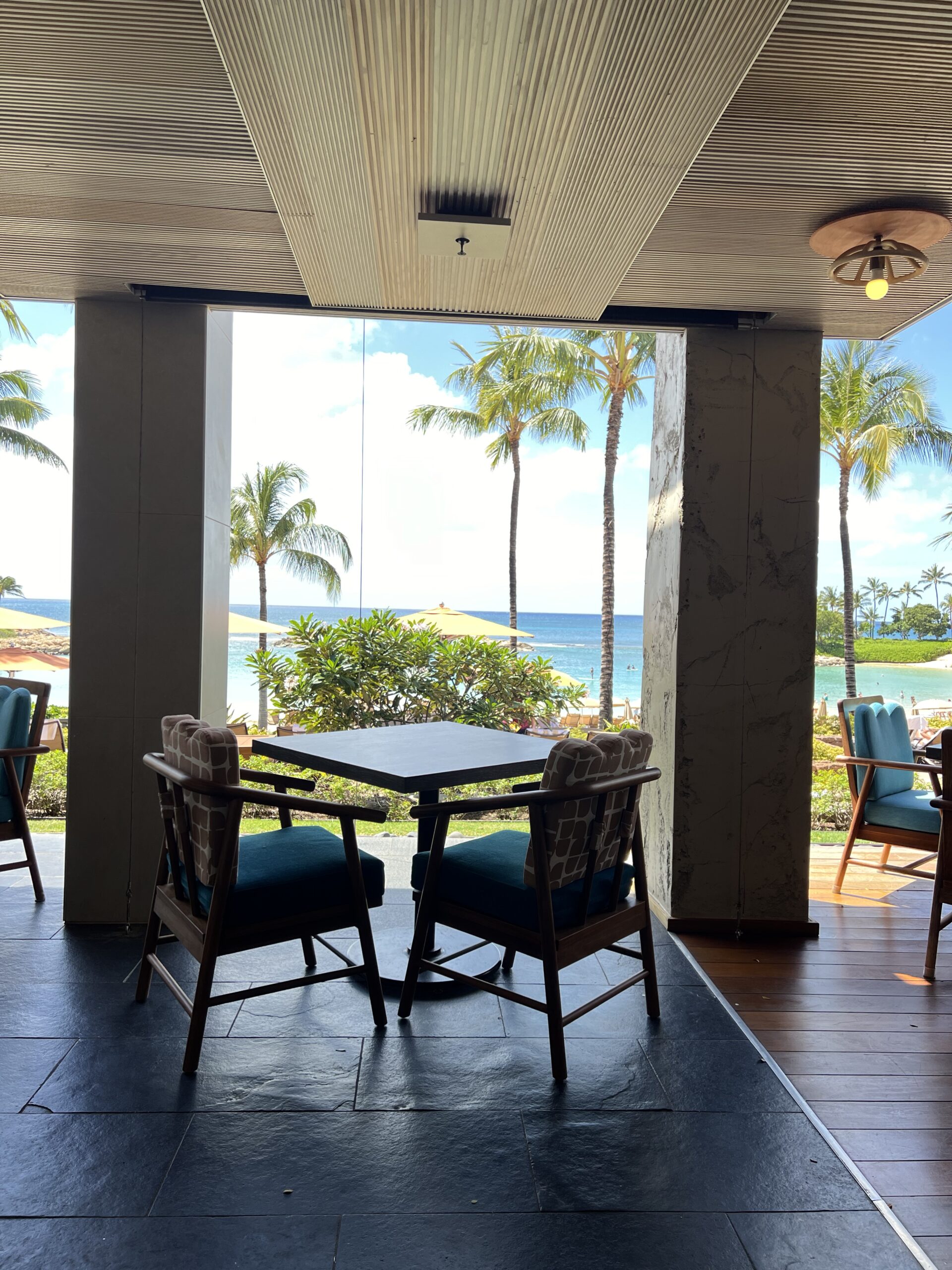 AMA'AMA, fine-dining restaurant at Aulani Resort & Spa in Kapolei Hawaii on Oahu