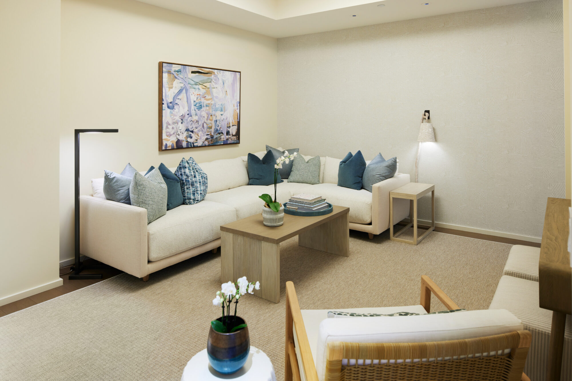 Professional Hawaiian Interior Design Services, Park Lane Condos, Honolulu, Hawaii, by Henderson Design Group Sample Design 1