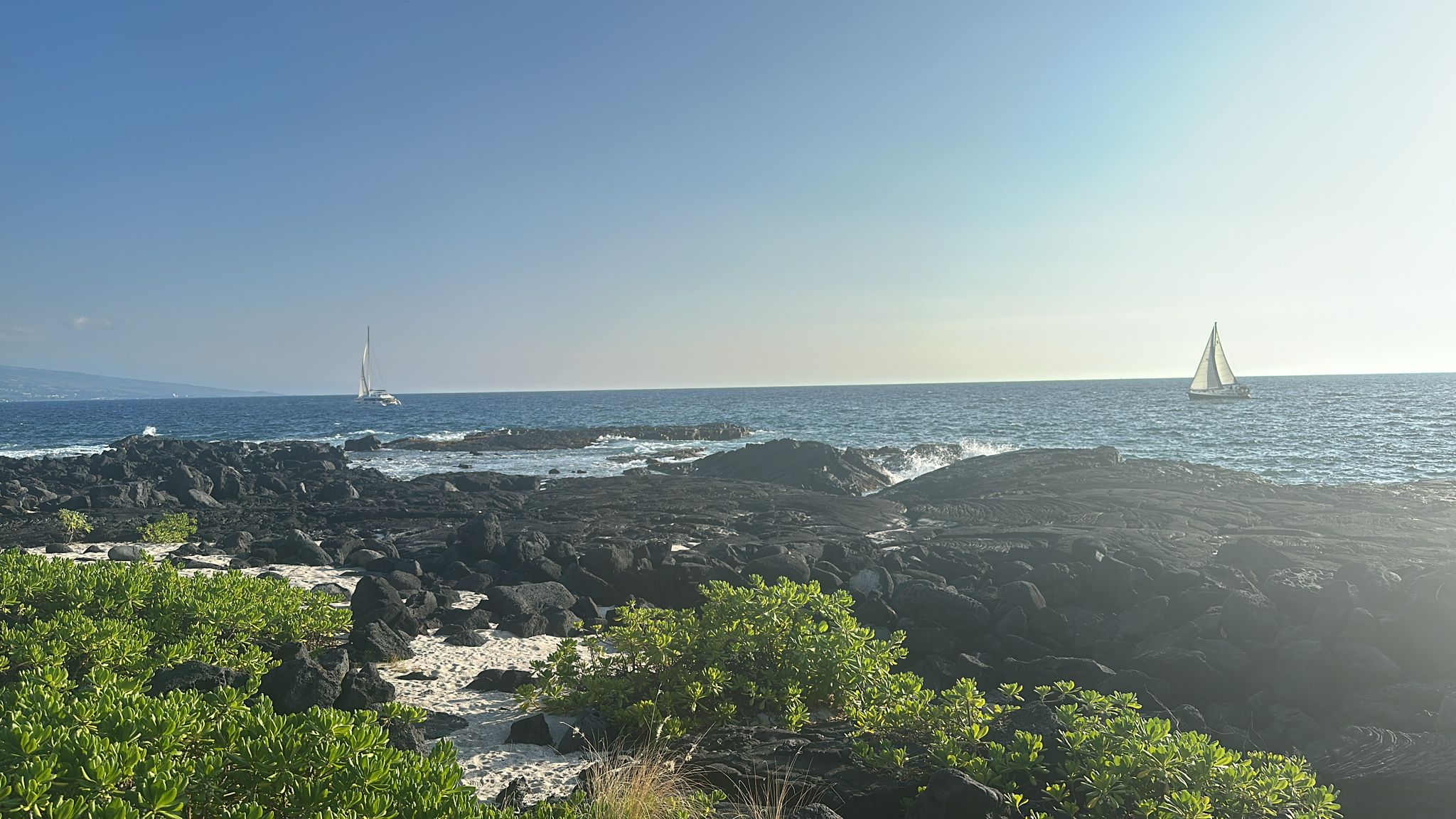 Keiki Beach Queen's Bath on the Big Island in Kona Hawaii