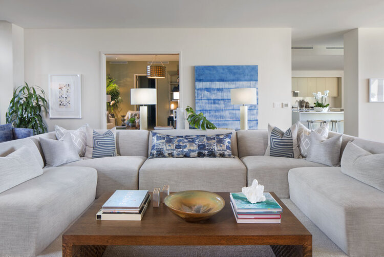 Professional Hawaiian Interior Design Services, Park Lane Condos, Honolulu, Hawaii, by Henderson Design Group Sample Design 3