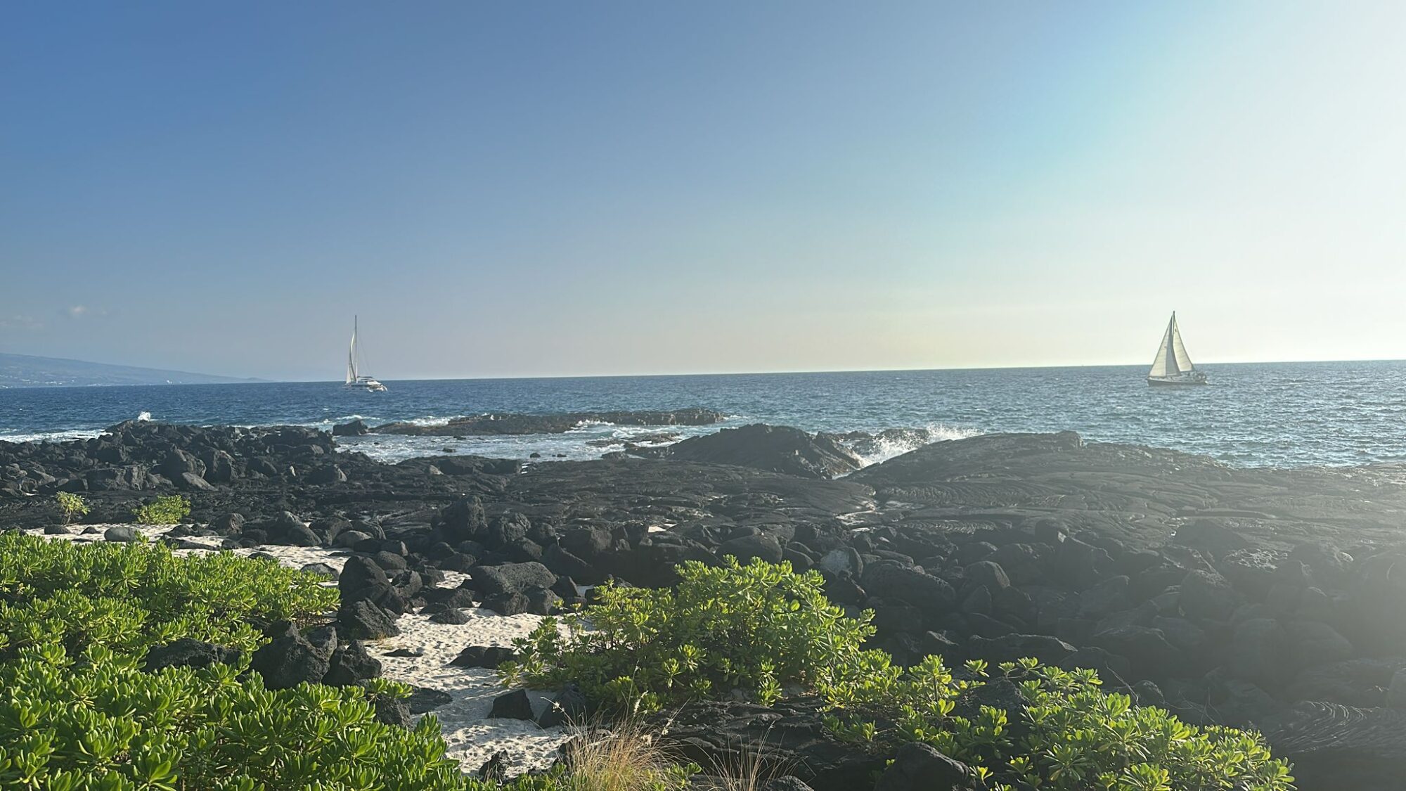 Keiki Beach Queen's Bath on the Big Island in Kona Hawaii